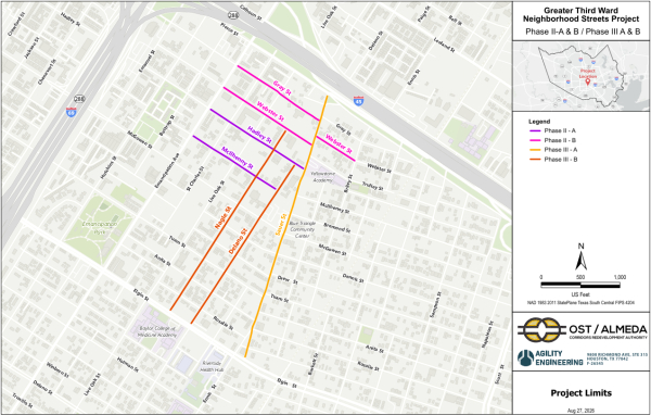 Greater Third Ward Neighborhood Streets &ndash; III B (Nagle &amp; Delano Streets)